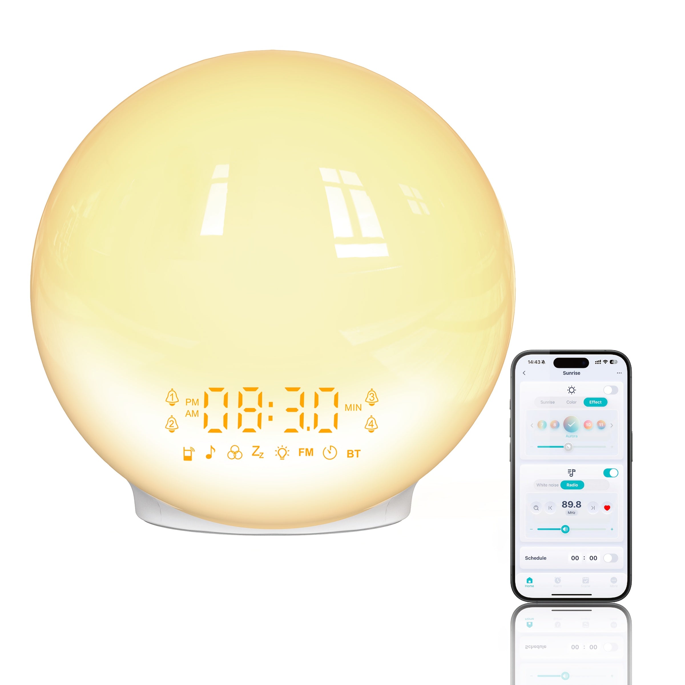Sunrise Wake-Up alarm clock